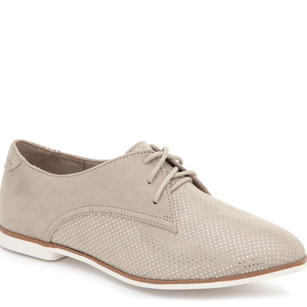 Kelly & Katie Gray Silver Sparkle Miralla Oxford